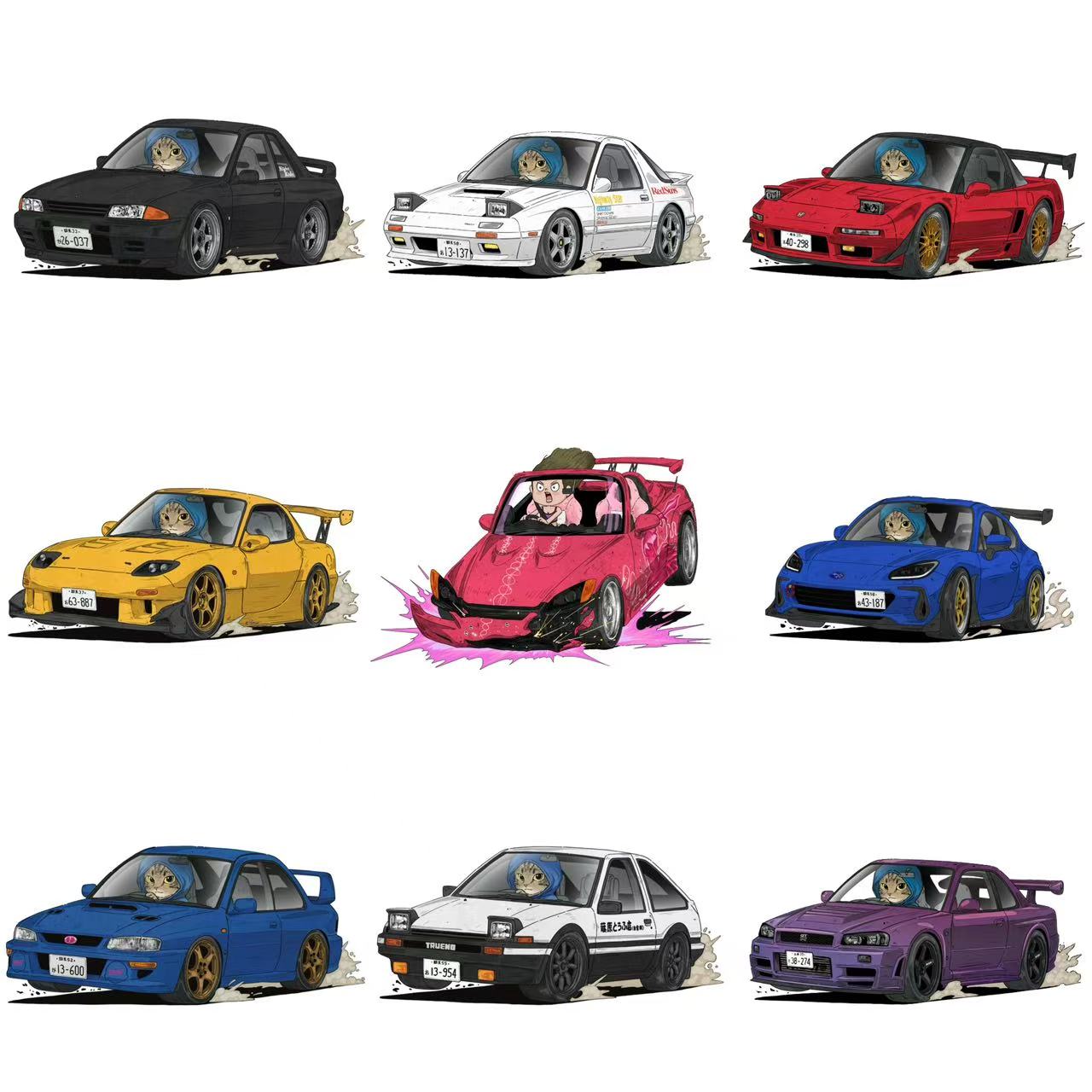 2-Car Pack — Pick Any Two JDM Classics