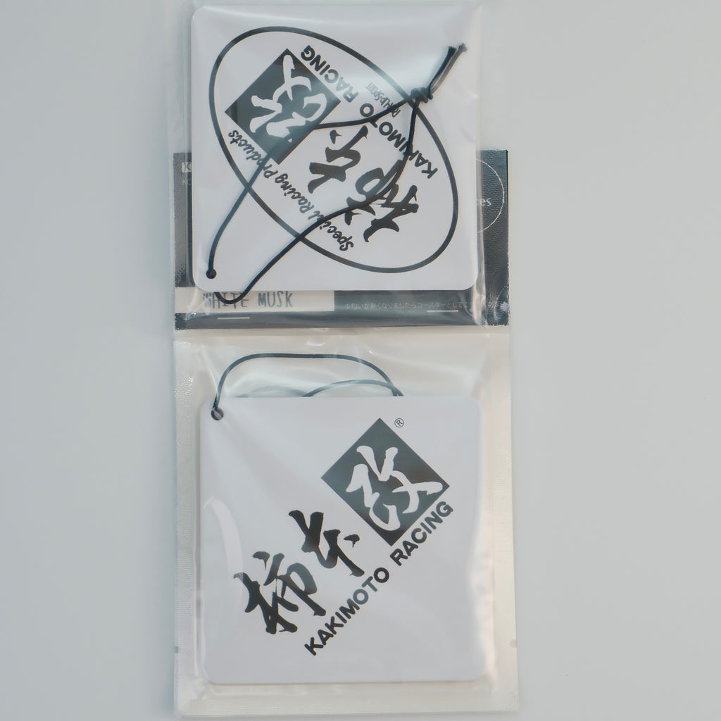 Kakimoto Racing Paper Fragrance – 3 Pack – White Musk – Authentic Kokua Japan