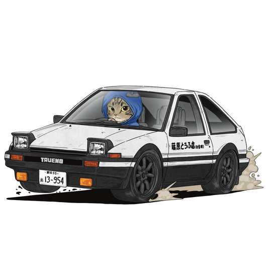 Toyota AE86 Air Freshener - Green Tea
