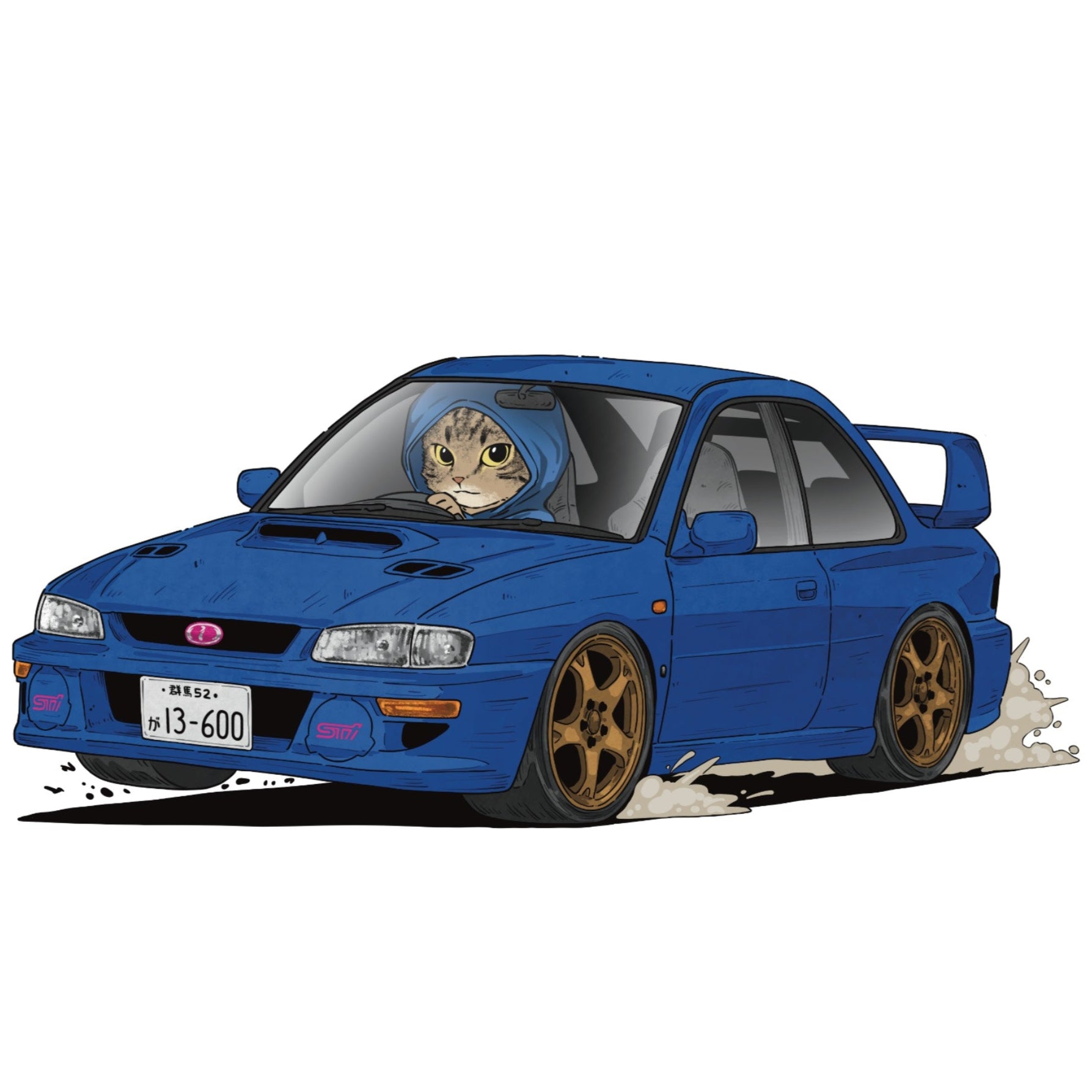 Subaru WRX STI GC8 Air Freshener - Cologne
