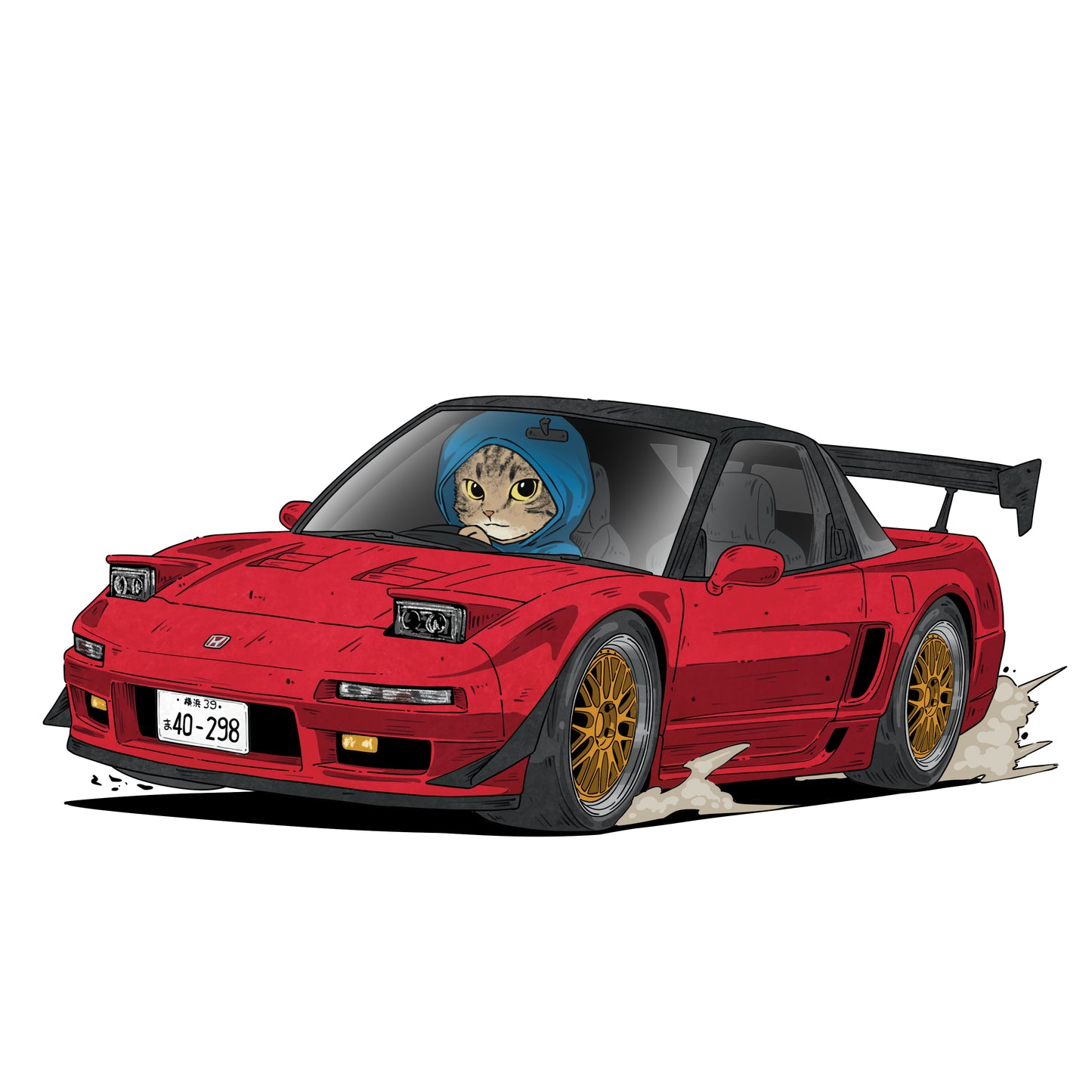 Honda NSX NA1 Air Freshener – Strawberry