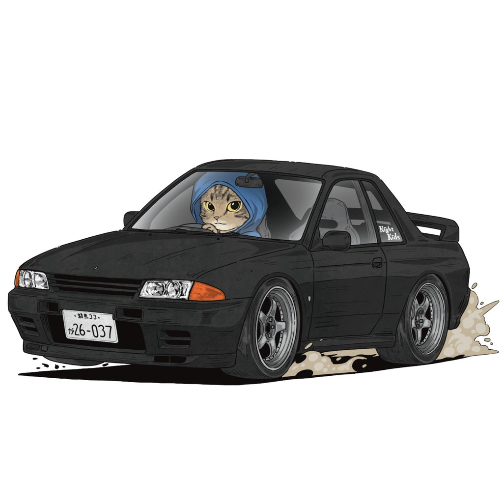 Nissan GTR R32 Air Freshener - Black Ice